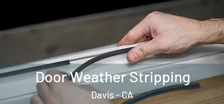 Door Weather Stripping Davis - CA