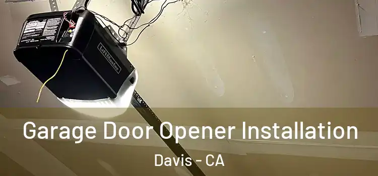  Garage Door Opener Installation Davis - CA